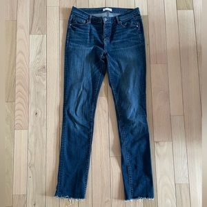 Ann Taylor loft jeans - straight leg, 33” inseam